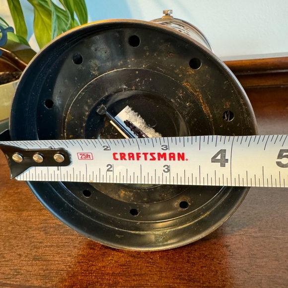 METAL CANDLE LANTERN - PUNCHED DESIGN - BRASS COLOR - Picture 9 of 9